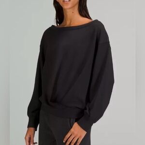 Lululemon Pleated Modal Fleece Pullover